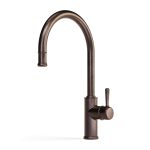 Cascade Sink Mixer Curve Pull Out in Armada Bronze