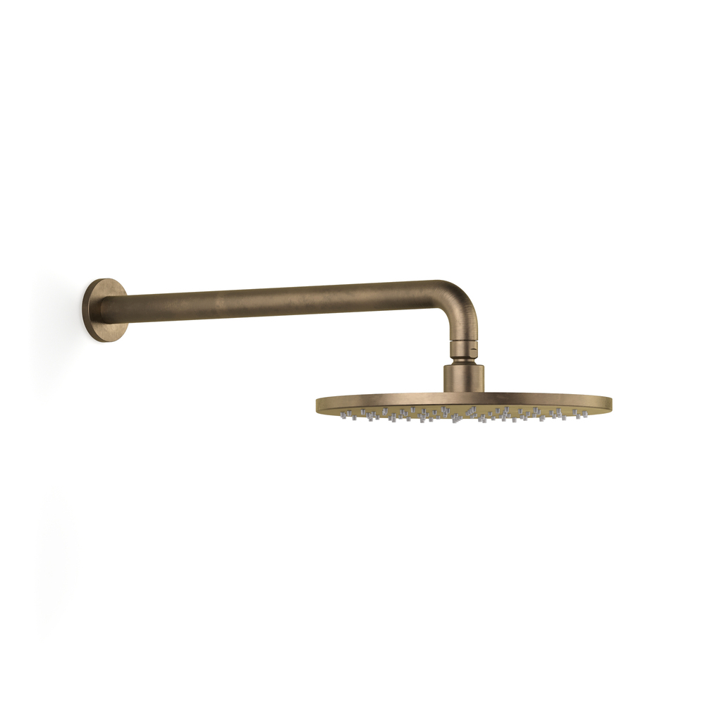 Pegasi Overhead Shower 400 Wa 250head in Antique Brass Light