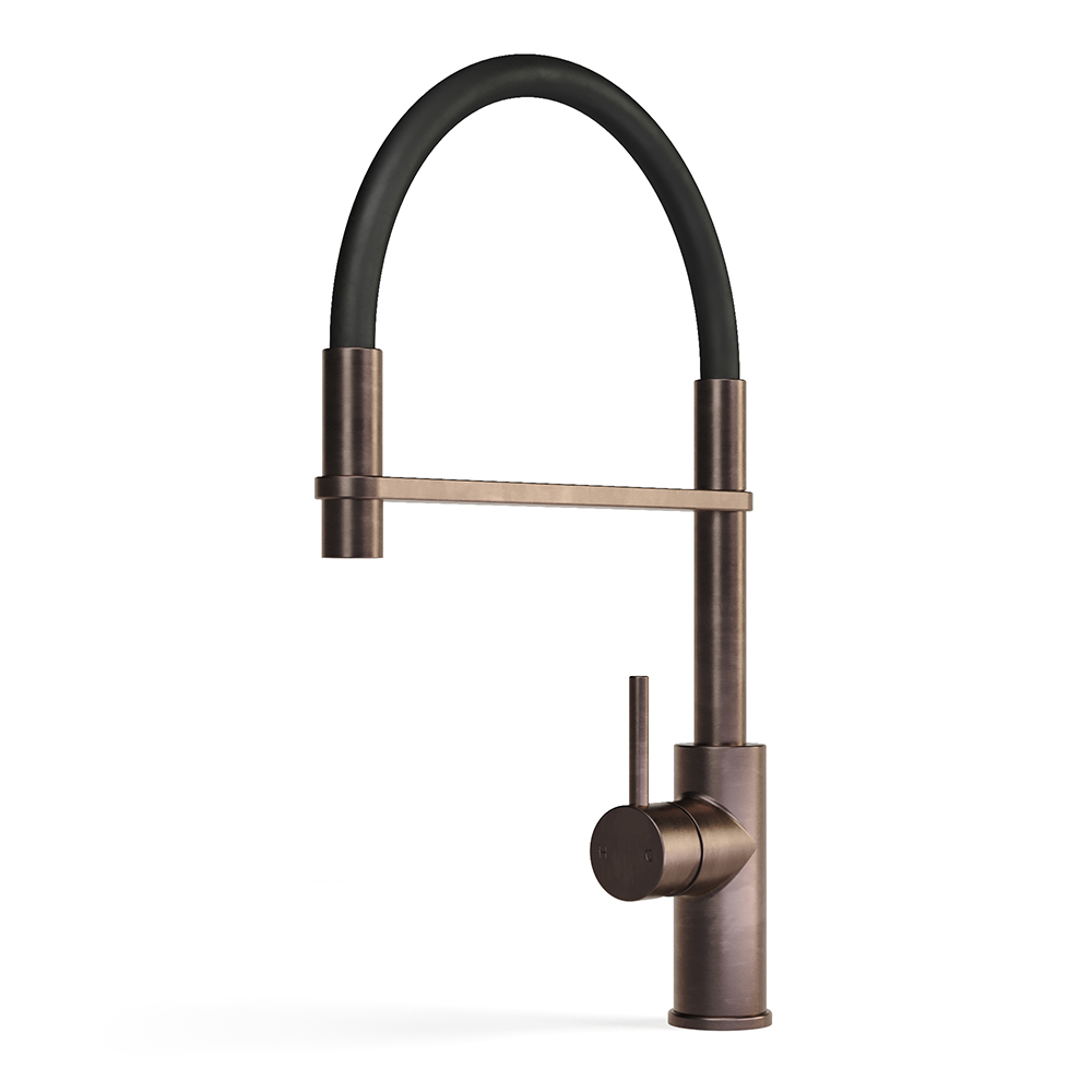Pegasi M Sink Mixer Pull Down in Armada Bronze