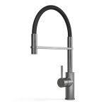 Pegasi M Sink Mixer Pull Down in Brushed Graphite