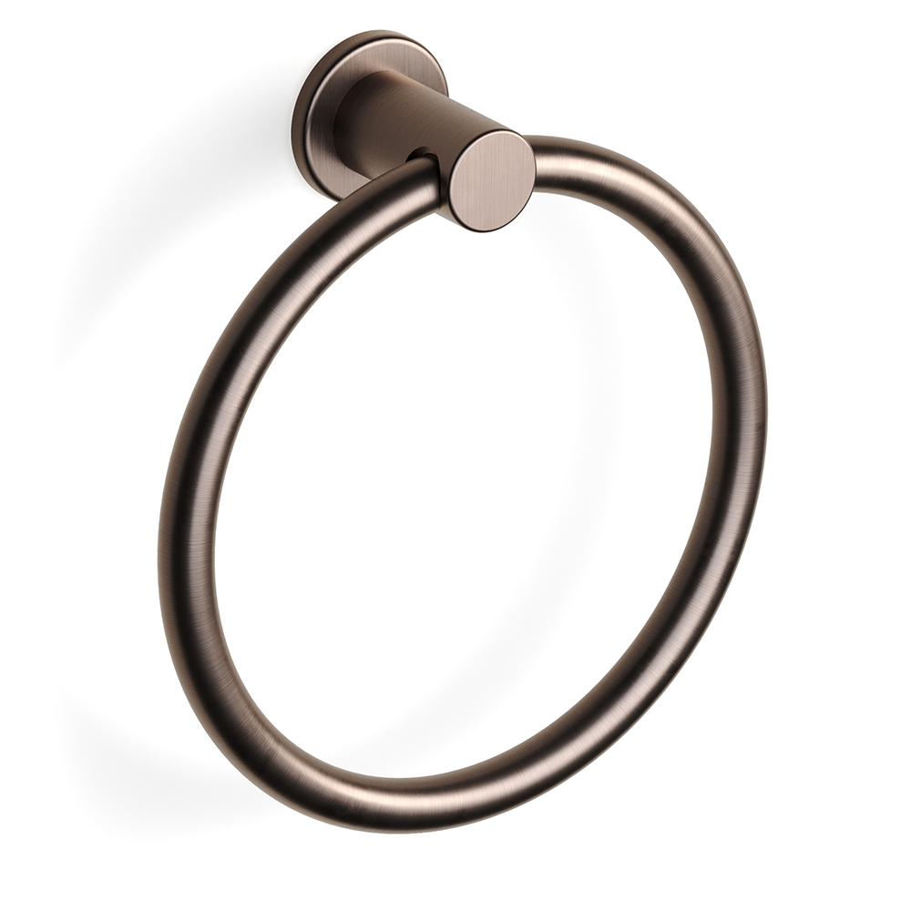 Pegasi Towel Ring in Armada Bronze