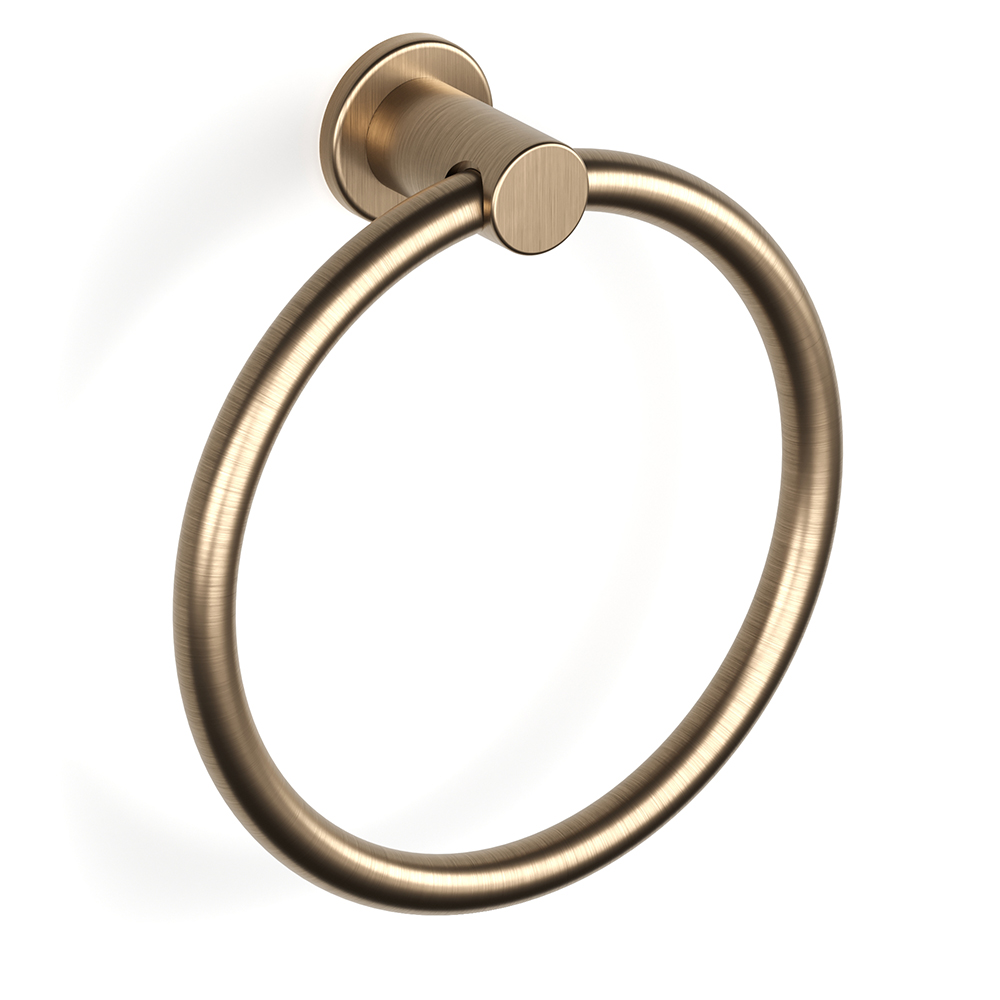 Pegasi Towel Ring in Discovery Bronze