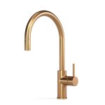 Pegasi M Sink Mixer Curve Pull Out in Brushed Terminus Copper