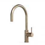Pegasi M Sink Mixer Curve Pull Out in Discovery Bronze