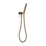 Pegasi Hand Shower on Adjustable Hook, Micro in Antique Brass Light