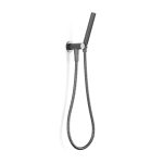 Pegasi Hand Shower on Adjustable Hook, Micro in Brushed Graphite
