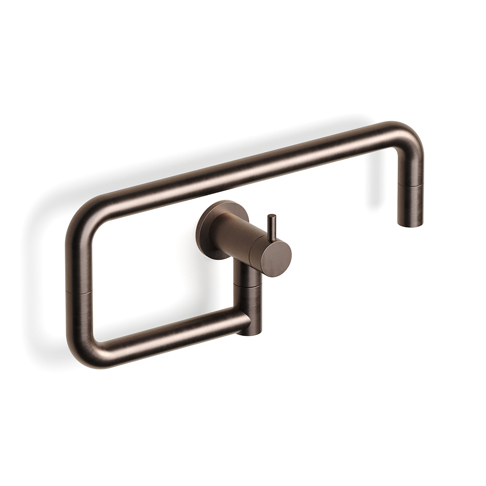 Pegasi Pot Filler Wall in Armada Bronze