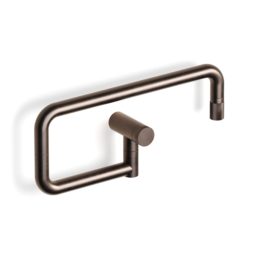 Zero Progresiv Fluted Pot Filler Wall in Armada Bronze