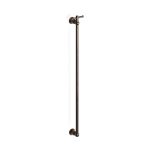 Cascade Vertical Heated Towel Rail w TBar in Armada Bronze