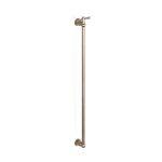 Cascade Vertical Heated Towel Rail w TBar in Discovery Bronze